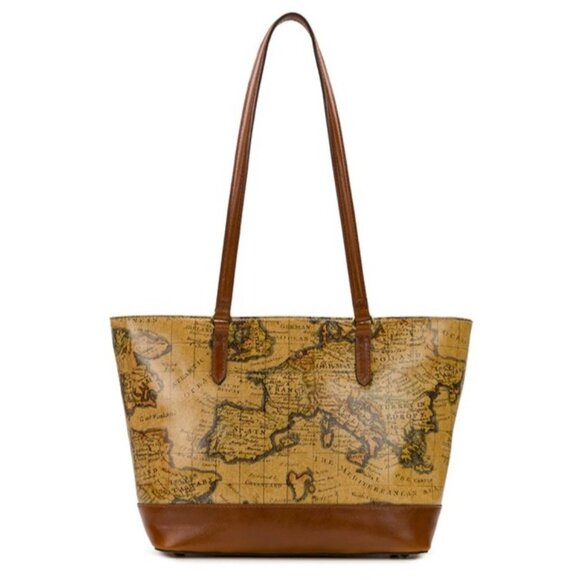 Patricia Nash - "Violetti" Tote in "European Map" - NWOT - Picture 4 of 4